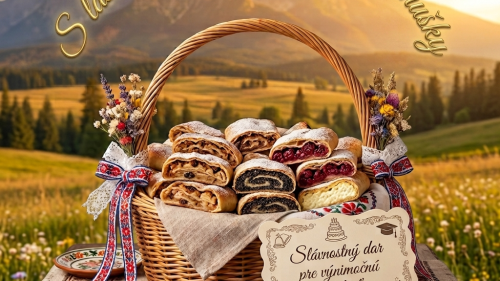 Box2 - 5 Exkluzívnych nôh / 60 Štrúdlí (Catering Pack)